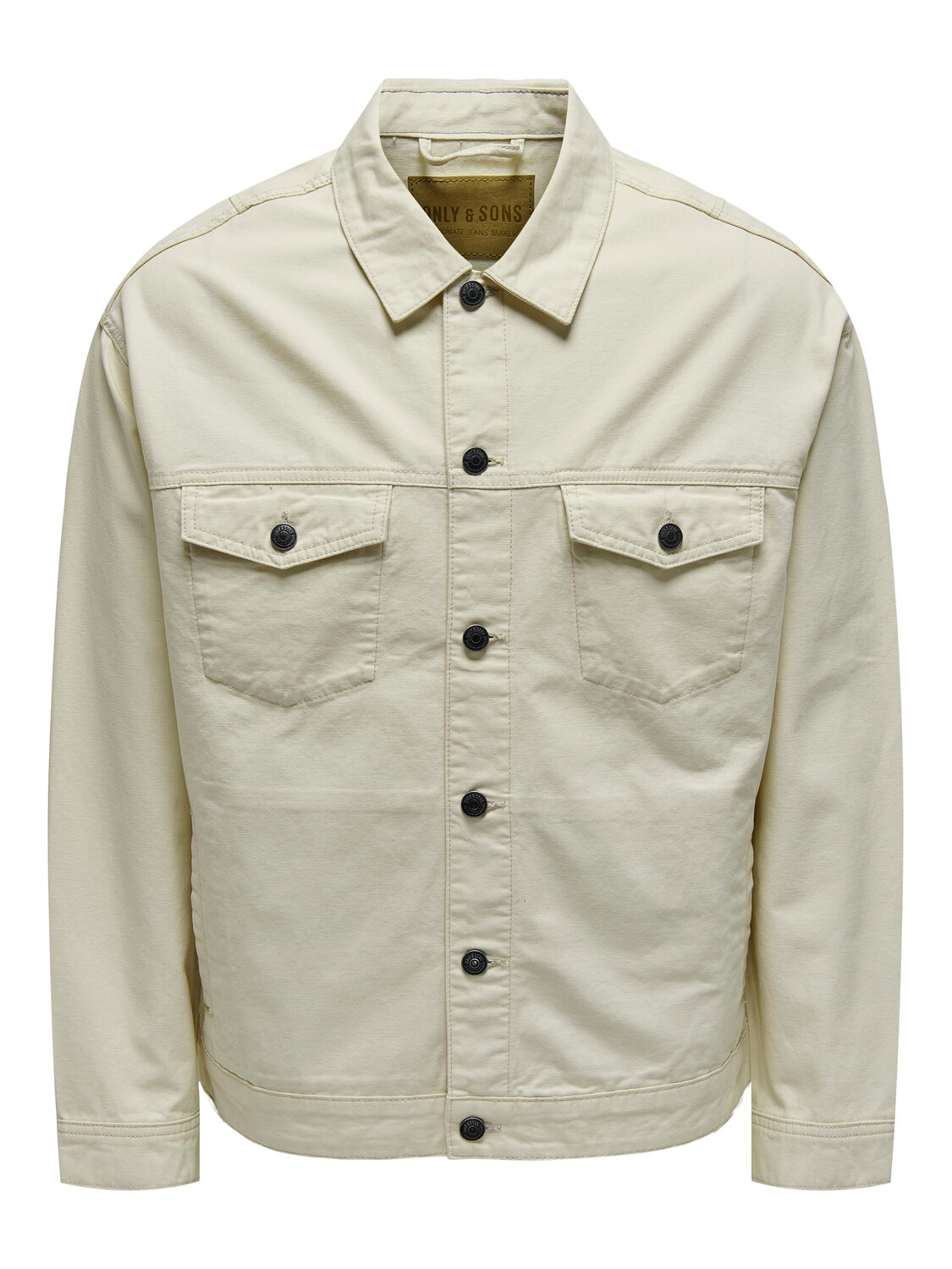 

Куртка ONLY Hemd Jacke Basic Übergangs Shaket mit Taschen ONSEND, бежевый