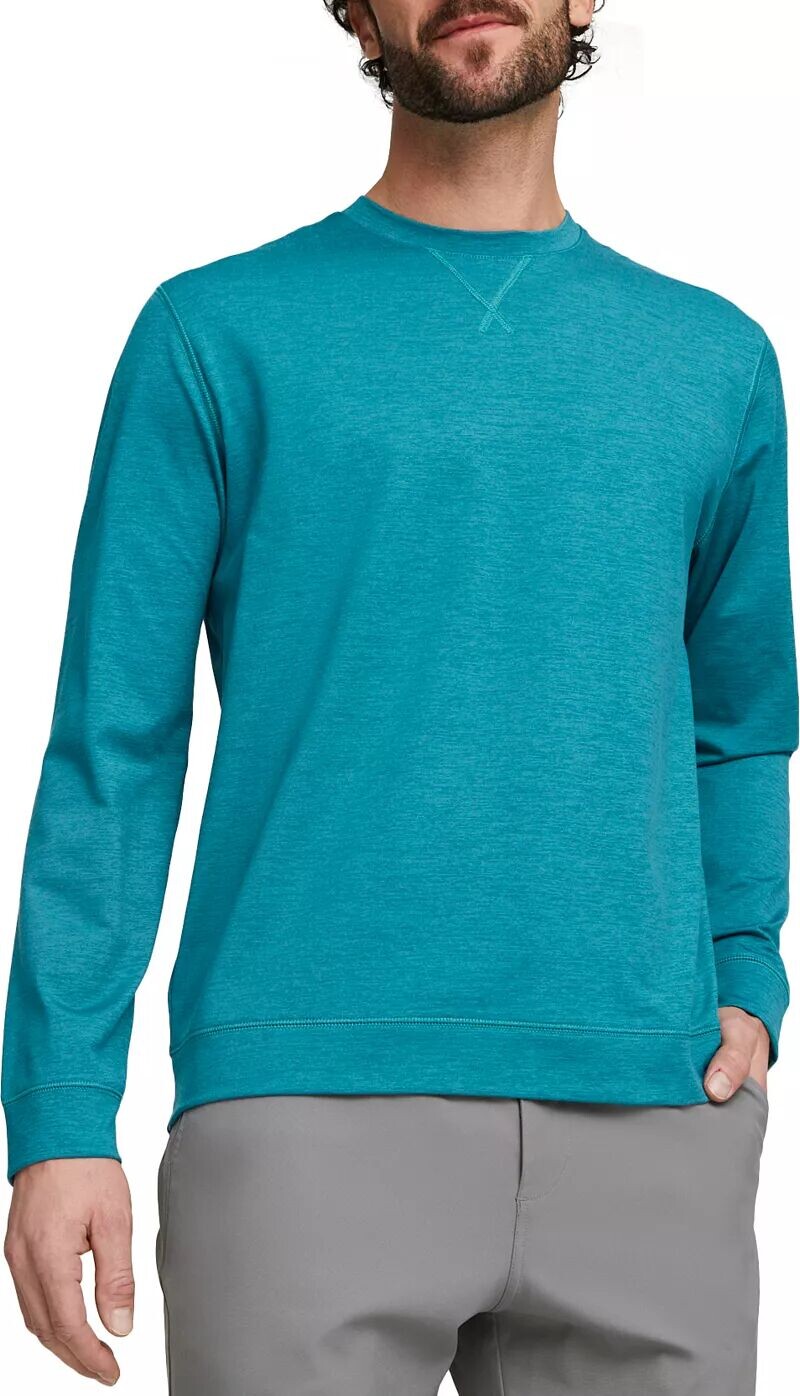 

Мужская толстовка для гольфа с круглым вырезом Puma Cloudspun Heather, зеленый