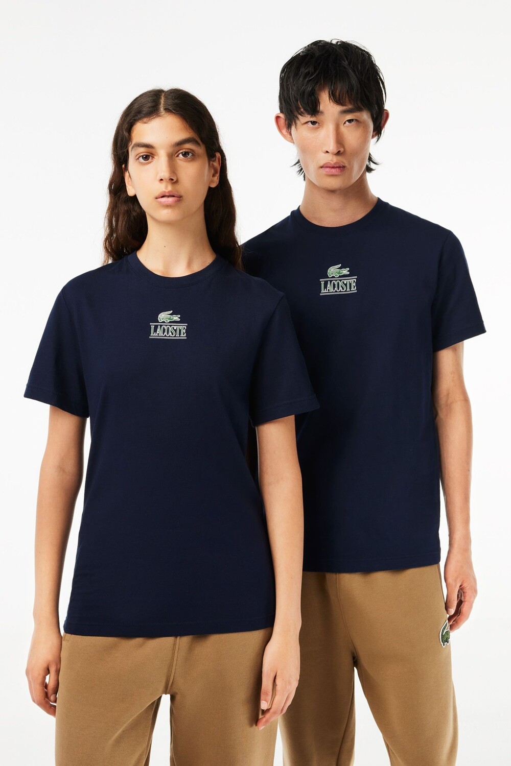 

Синяя мужская футболка Core с графикой Lacoste, синий