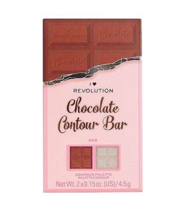 

I Heart Revolution Chocolate Fair палетка для контуринга лица, 9 g
