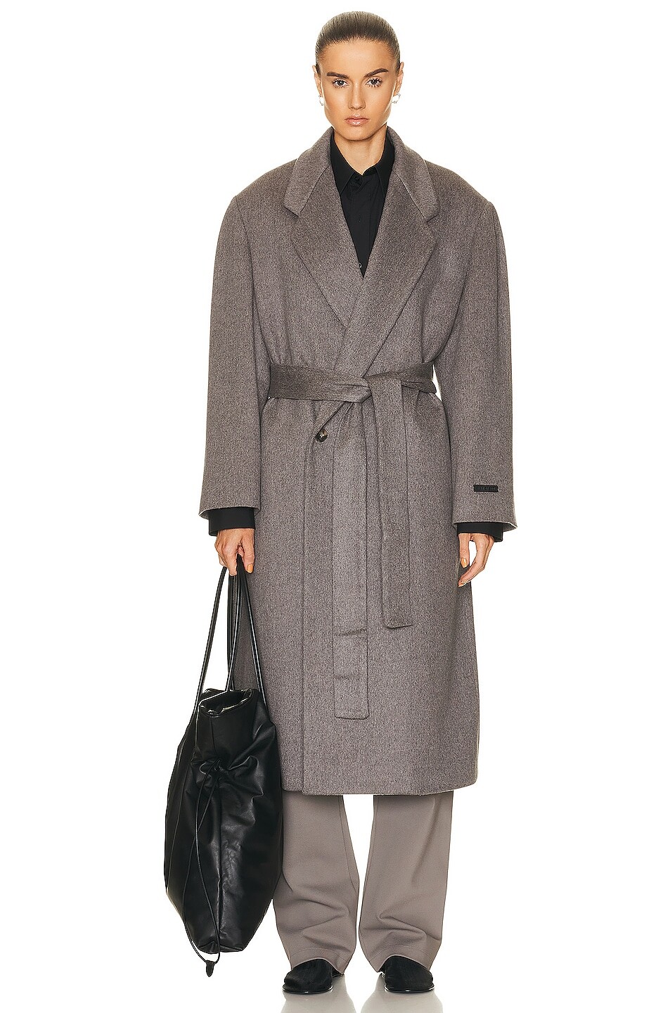 

Куртка Fear Of God Eternal Overcoat, цвет Grey Heather
