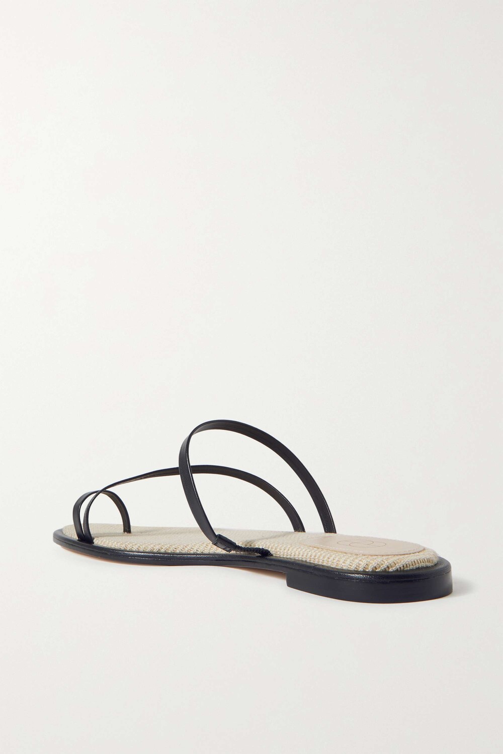 

PORTE & PAIRE Кожаные сандалии, черный