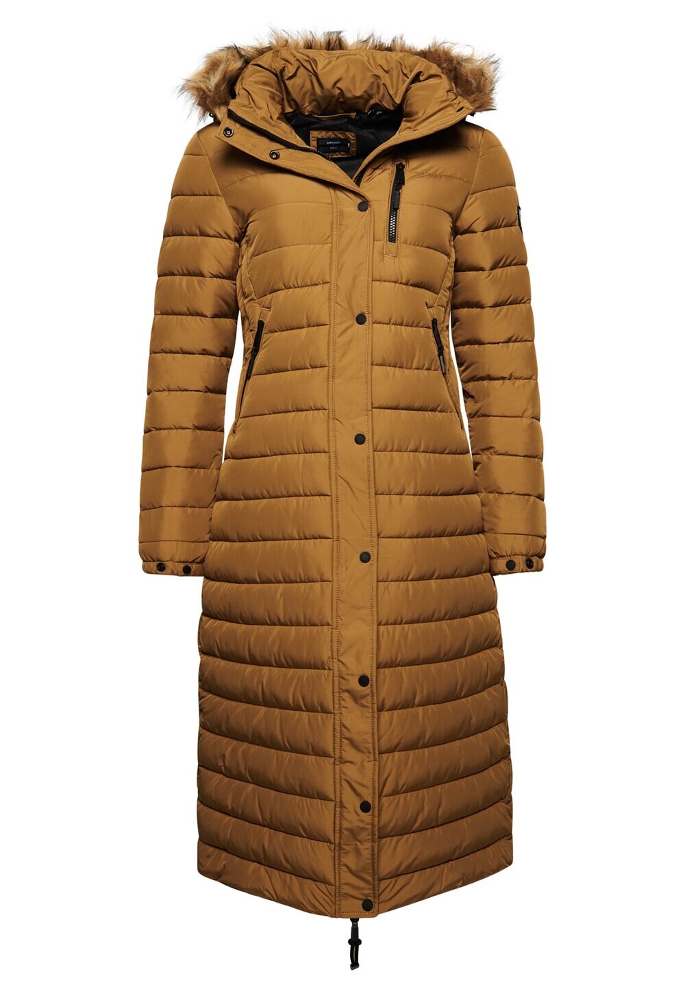 

Зимнее пальто Superdry, кэмел