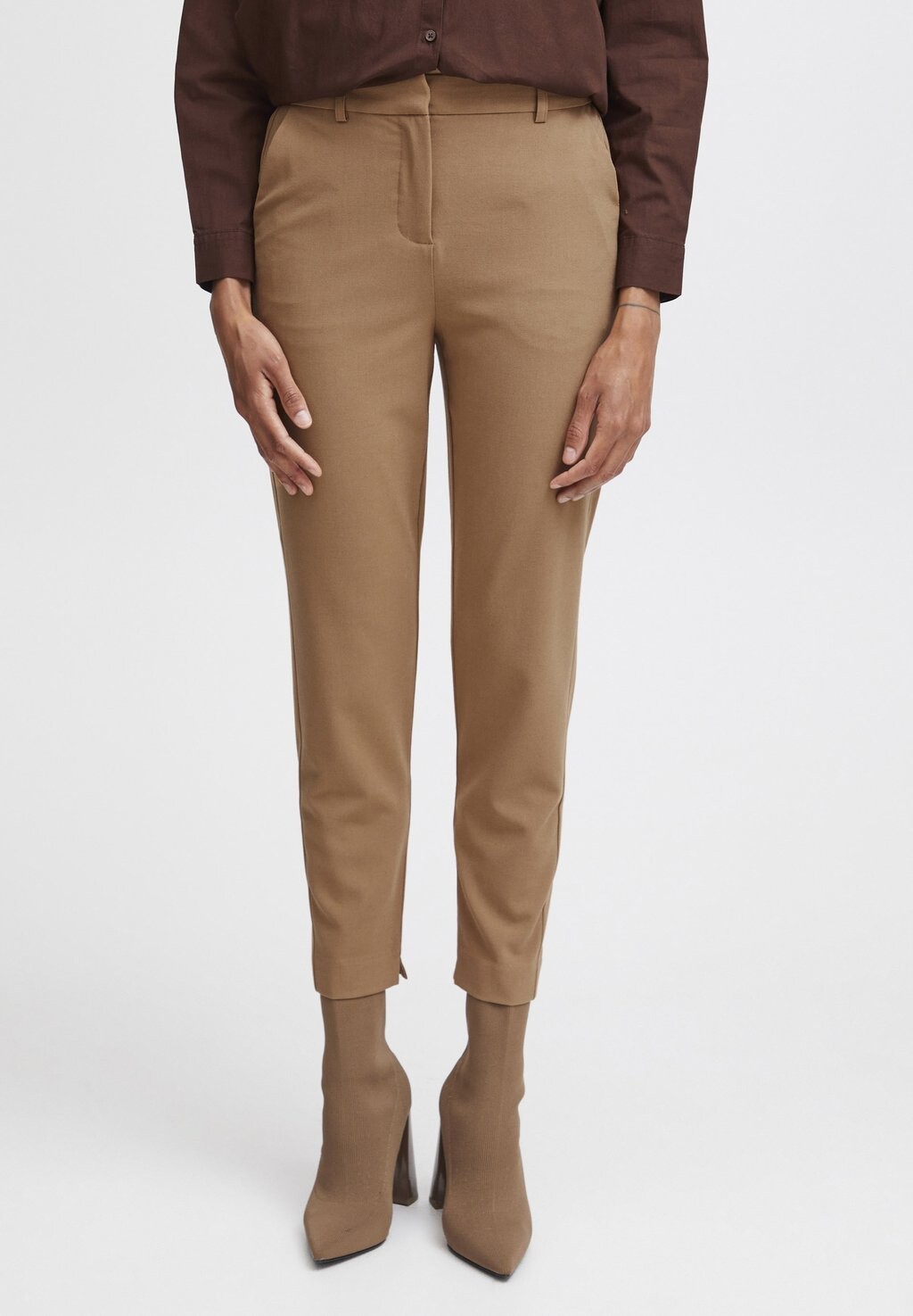 

Брюки DANTA PANTS CROP b.young, коричневый