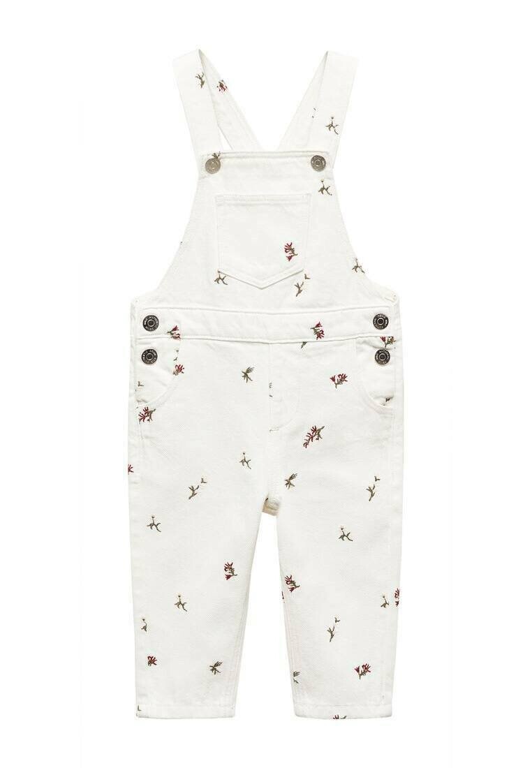 Комбинезон SIENA Mango Kids, цвет off white блузка rosi mango kids цвет off white