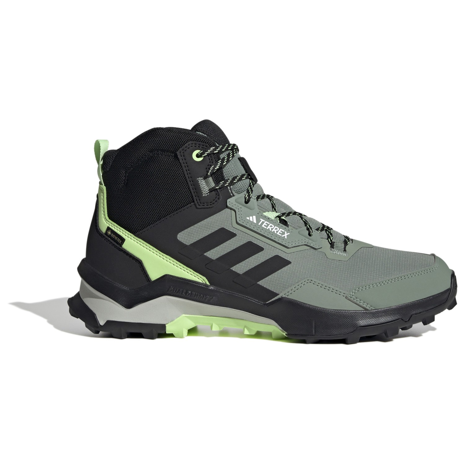 Ботинки для прогулки Adidas Terrex Terrex AX4 Mid GTX, цвет Silver Green/Core Black/Crystal Jade