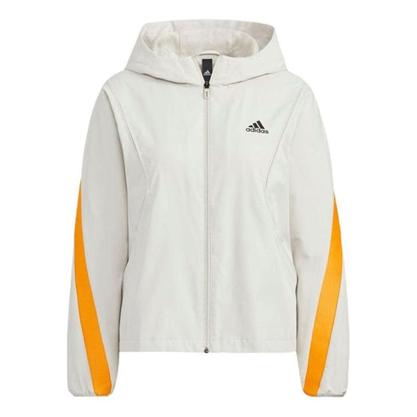 Куртка (WMNS) adidas Sports Hooded Jacket White, белый