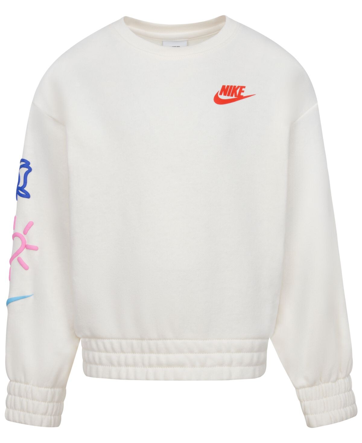 

Толстовка с круглым вырезом Little Girls XO Swoosh Nike