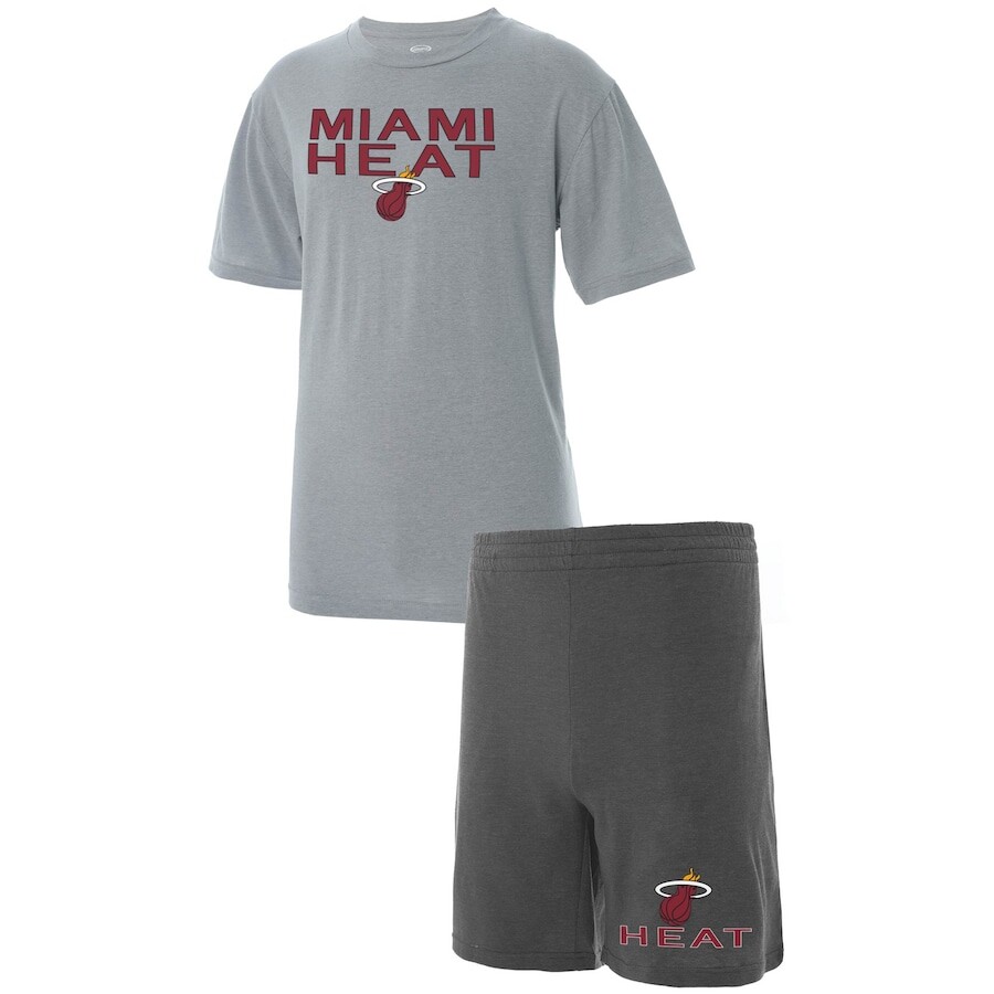 

Пижамный комплект Concepts Sport Miami Heat, серый