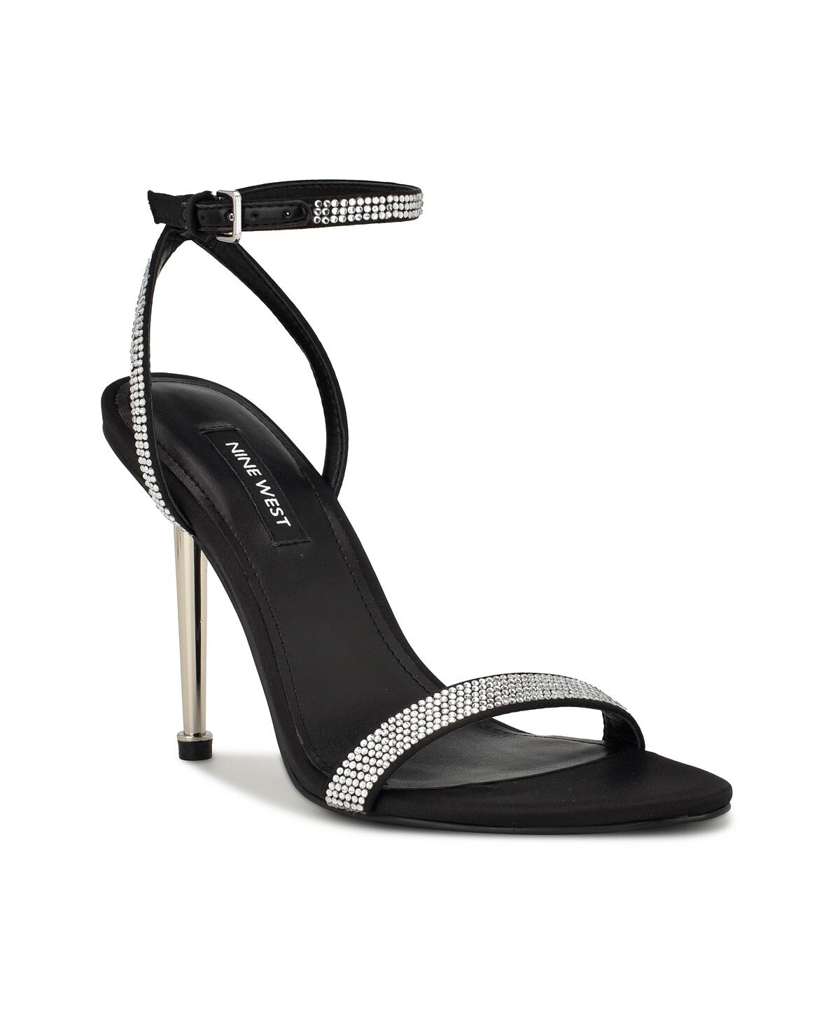 

Женские классические сандалии Reina со стразами Nine West, черный