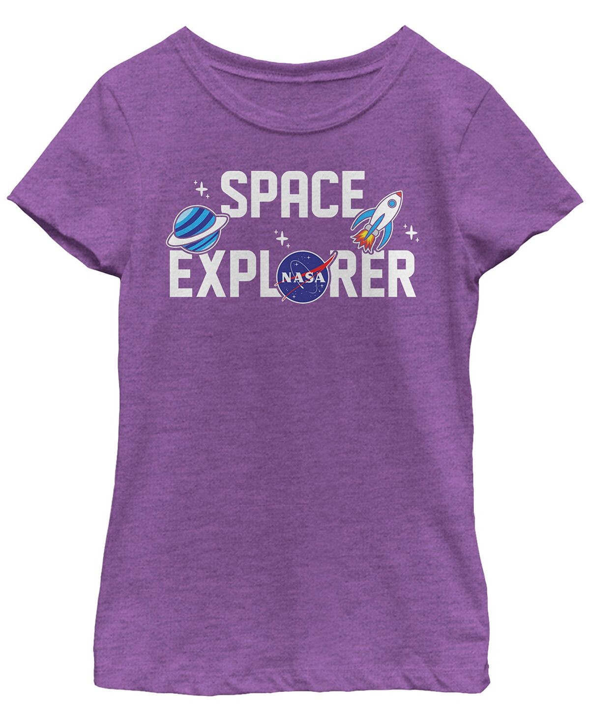 

Детская футболка NASA Space Explorer для девочек Fifth Sun