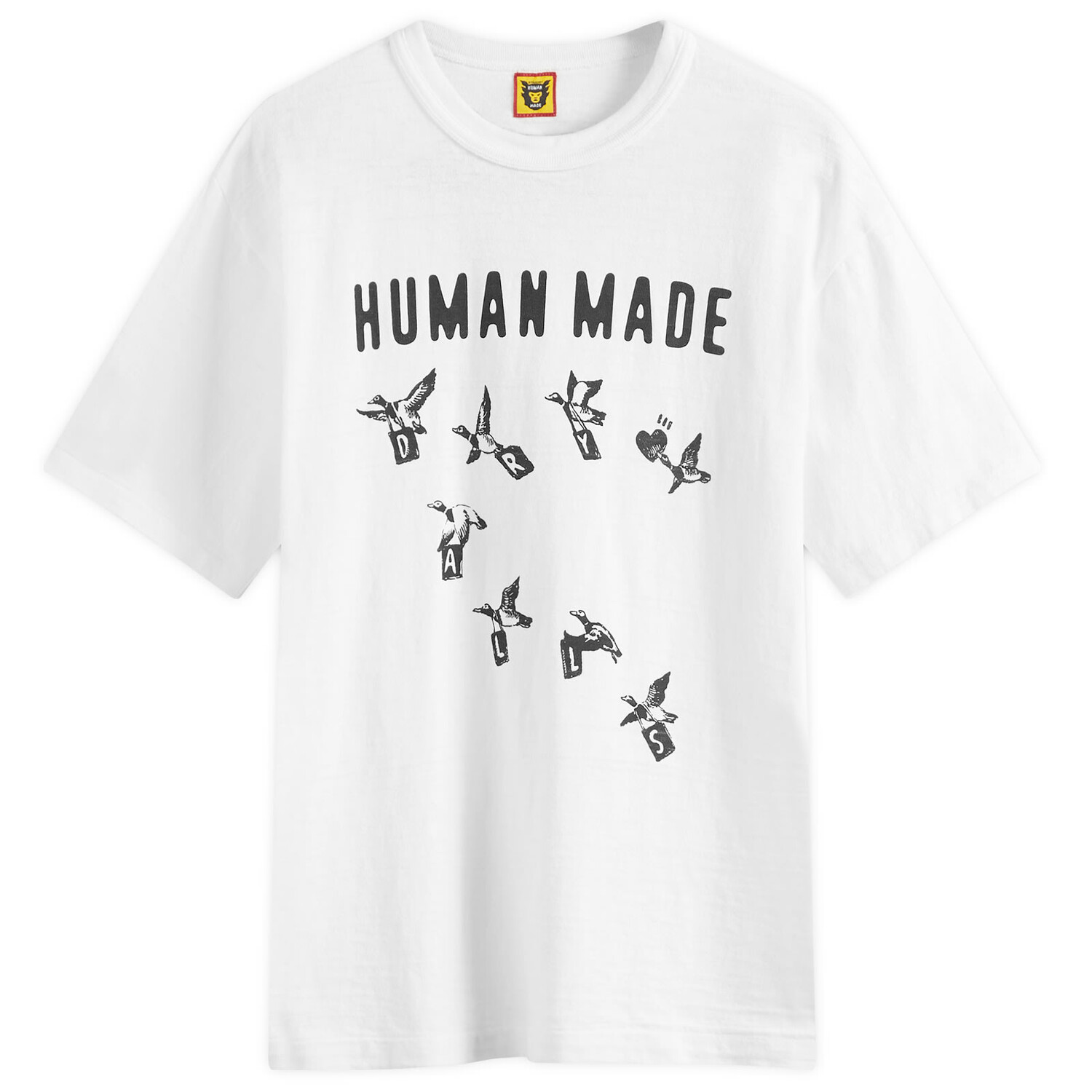

Футболка Human Made Ducks T-Shirt, белый
