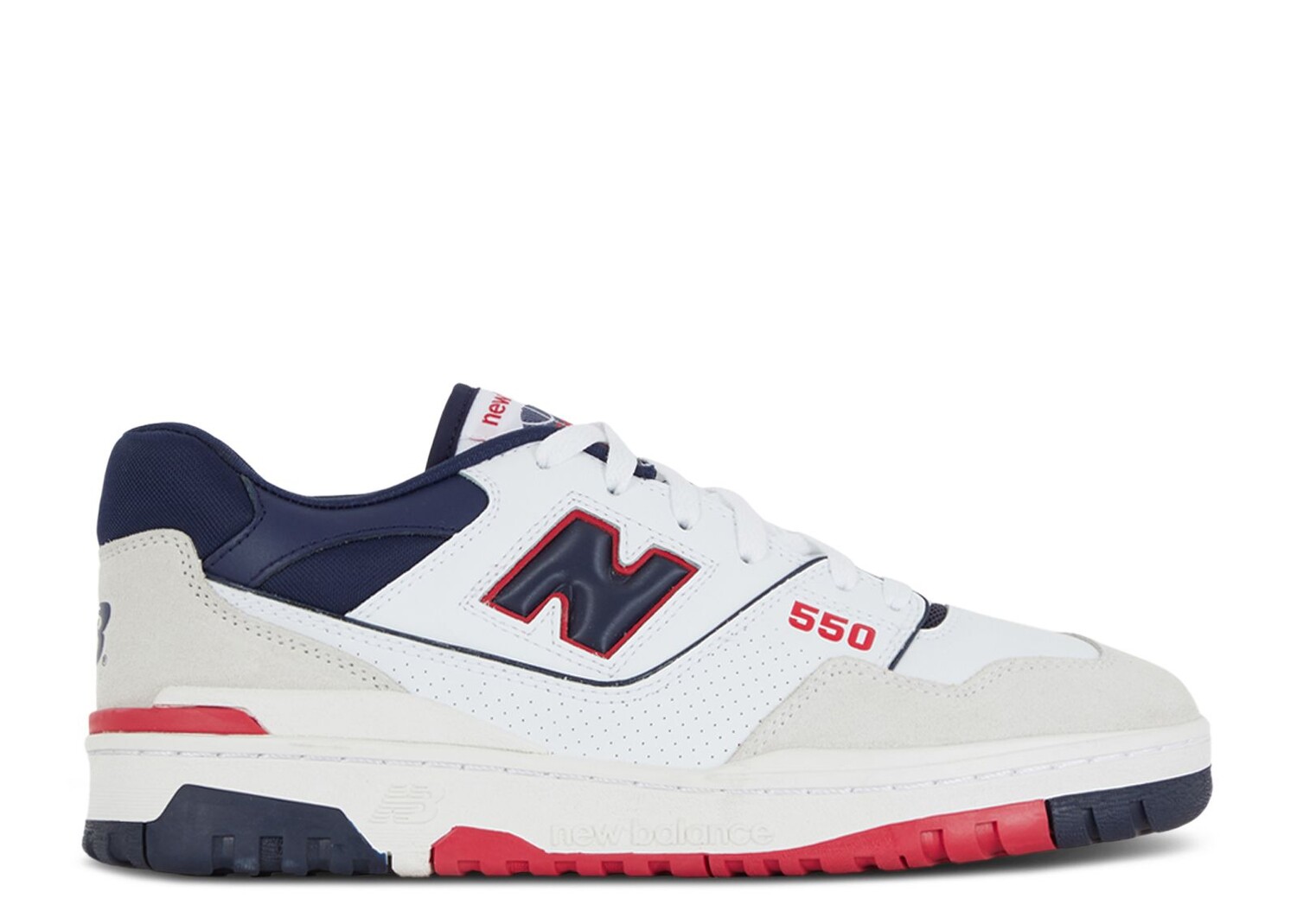 

Кроссовки New Balance 550 Premium 'White Navy' Courir Exclusive, белый