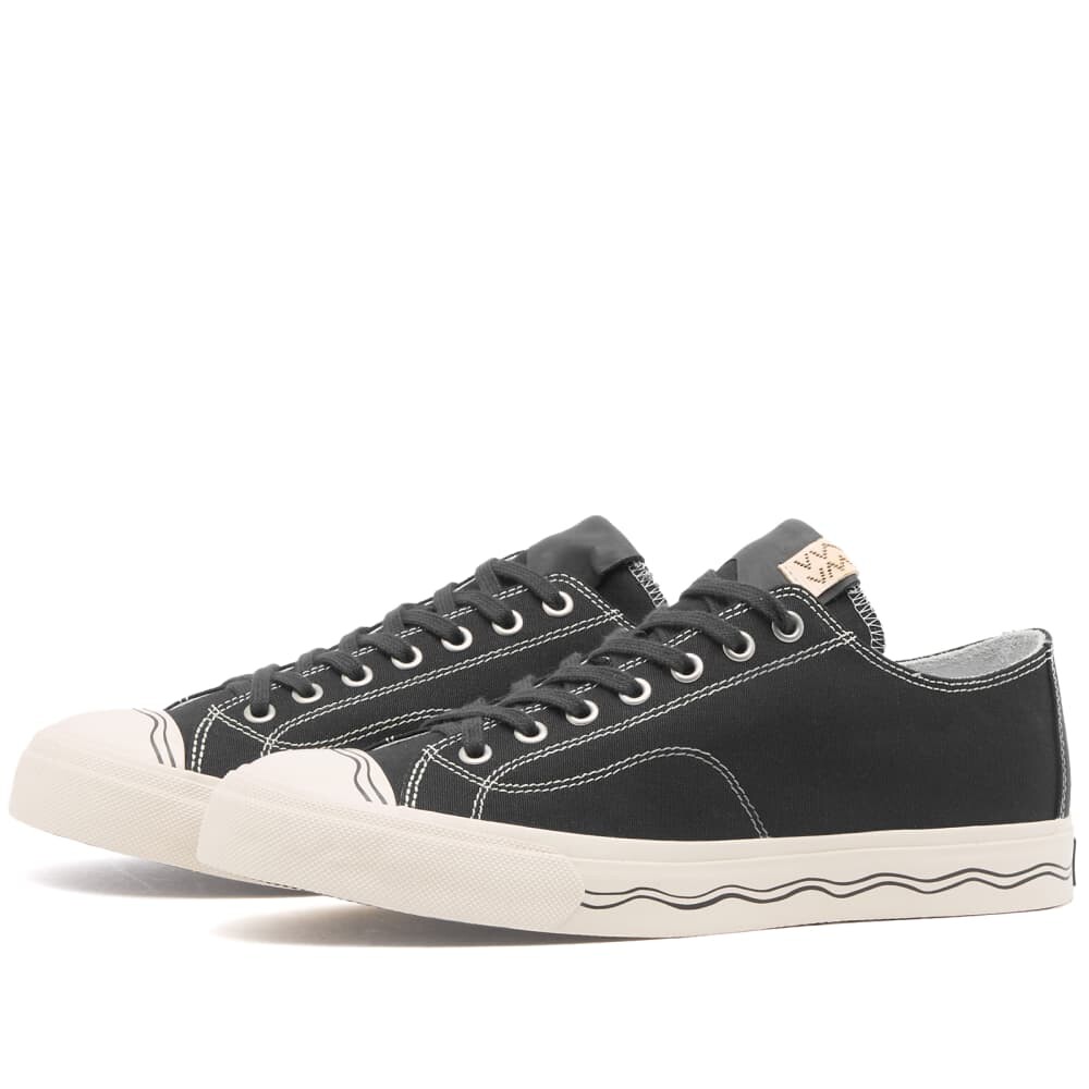 

Холщовые кроссовки Visvim Seeger Lo, черный
