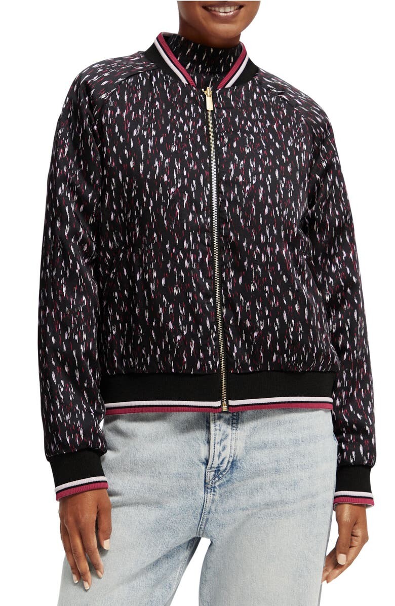 

Двусторонняя куртка-бомбер из переработанного полиэстера SCOTCH & SODA