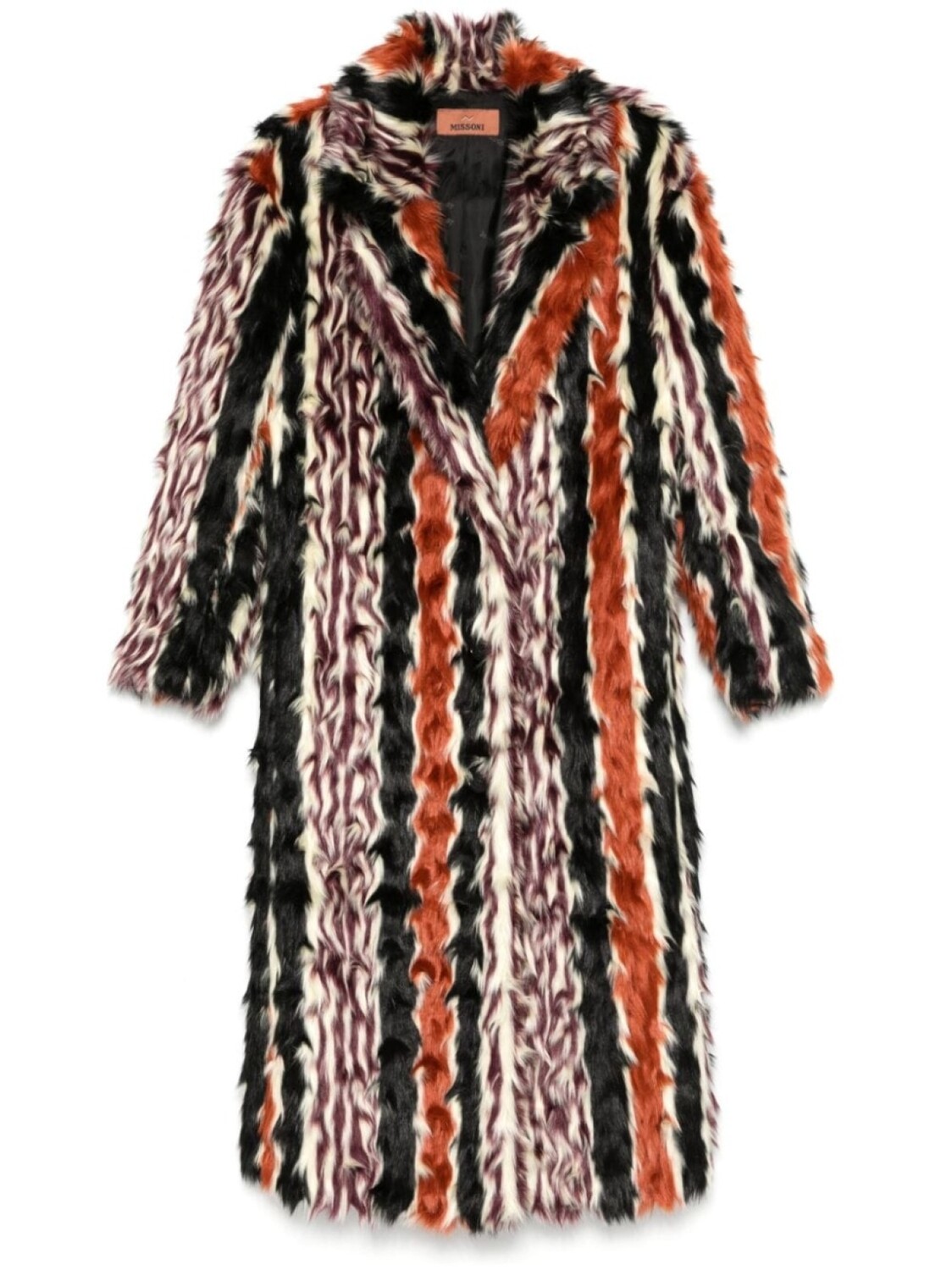 

Полосатое пальто Missoni, черный