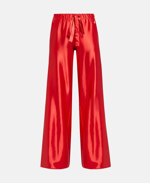 

Широкие брюки Roberto Cavalli, красный