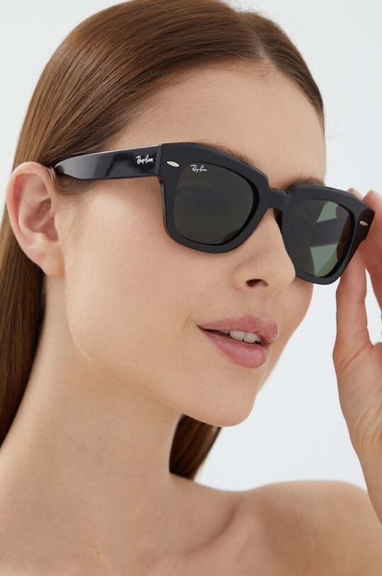 Солнцезащитные очки 0RB2186.901/31.49 Ray-Ban, черный