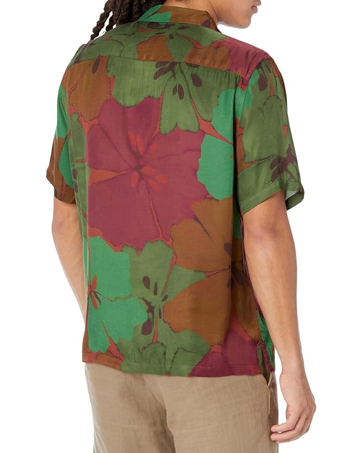 

Рубашка AllSaints Mallorca Short Sleeve Shirt, цвет Jet Black