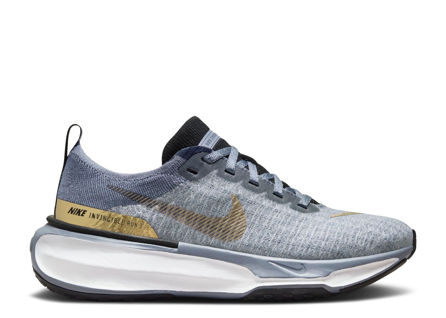 

Кроссовки Nike Wmns Zoomx Invincible 3 'Ashen Slate Metallic Gold', синий