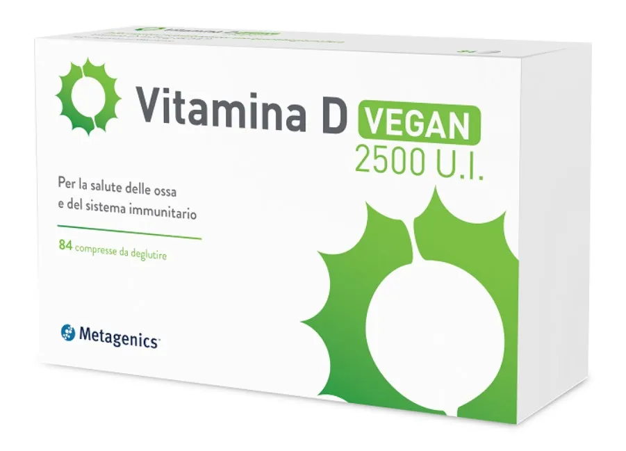 

Витамин D 2500 МЕ для веганов 84 таблетки Metagenics Vitamina D