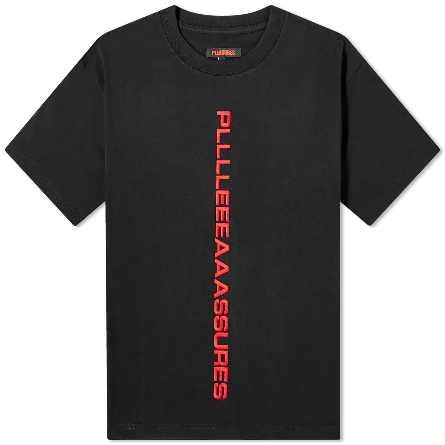 

Футболка Pleasures Drag Heavyweight, черный