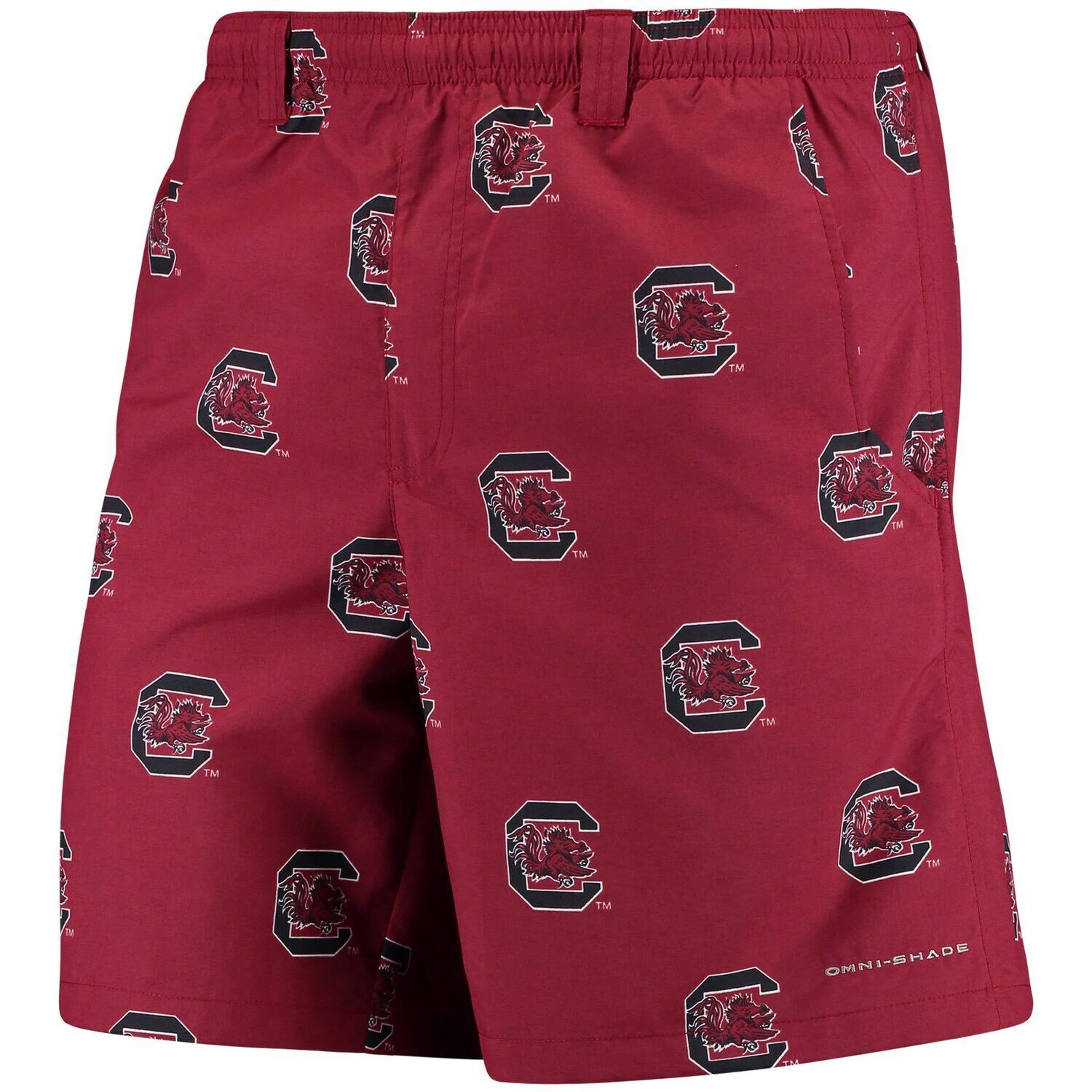 

Мужские гибридные шорты Columbia PFG Garnet South Carolina Gamecocks Backcast II 8 дюймов