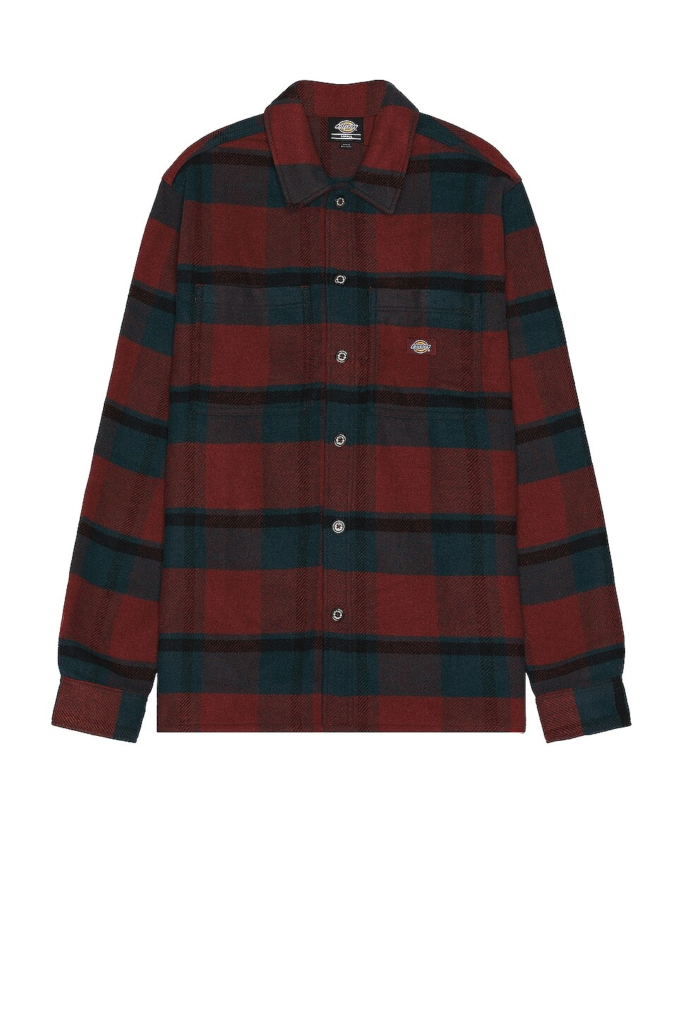 

Рубашка Dickies Plaid Coaling Long Sleeve, цвет Coaling Check Dark Base