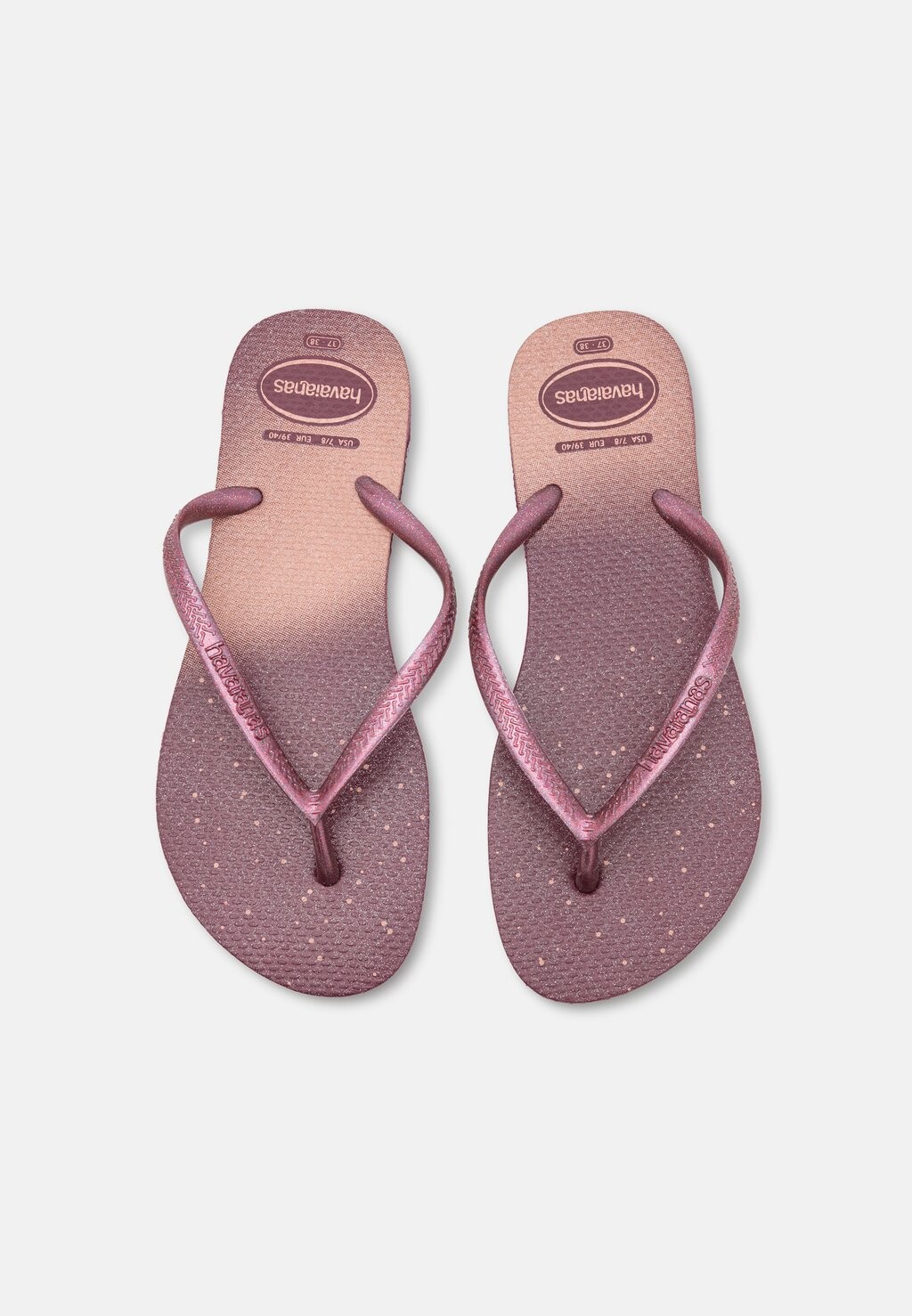 

Шлепанцы SLIM GLOSS Havaianas, цвет purple soil