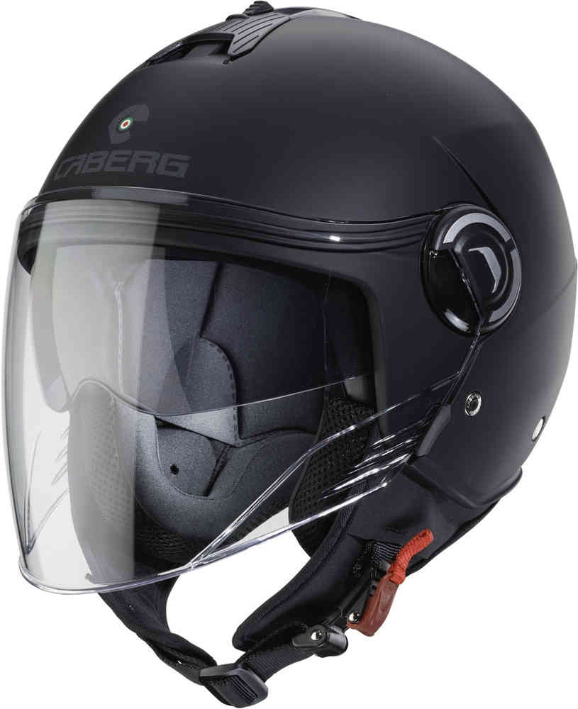 Реактивный шлем Riviera V4 X Caberg, черный мэтт комплект защиты рычага тормоза и сцепления для aprilia tuono v4 tuono v4 factory tuono v4 1100 factory 2011 2023