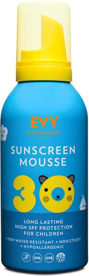 

Пенка с защитным УФ-фильтром SPF 30 для детей, 150 мл EVY Technology