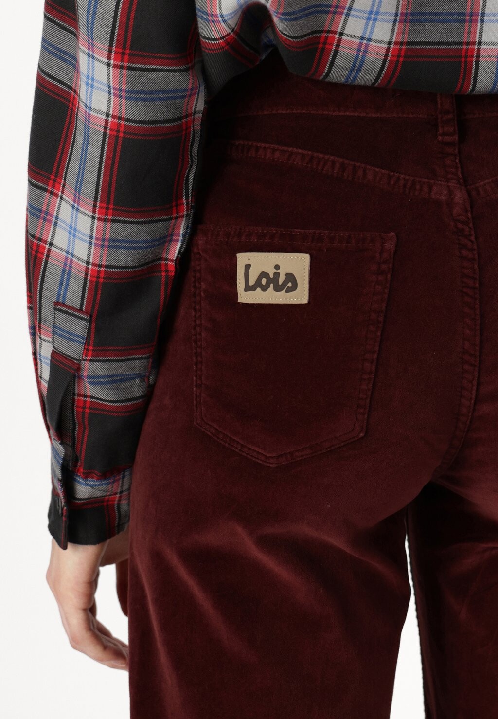 

Брюки ROSA LOIS Jeans, темно-красный