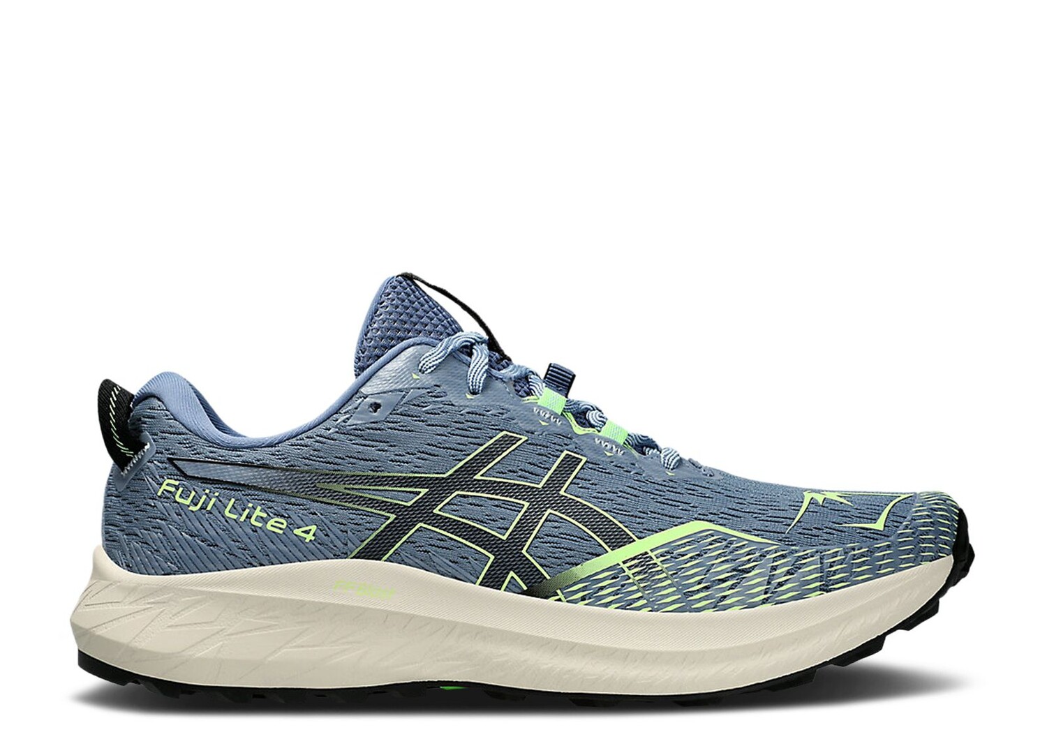 

Кроссовки ASICS Fuji Lite 4 'Denim Blue Lime', синий, Синий;серый