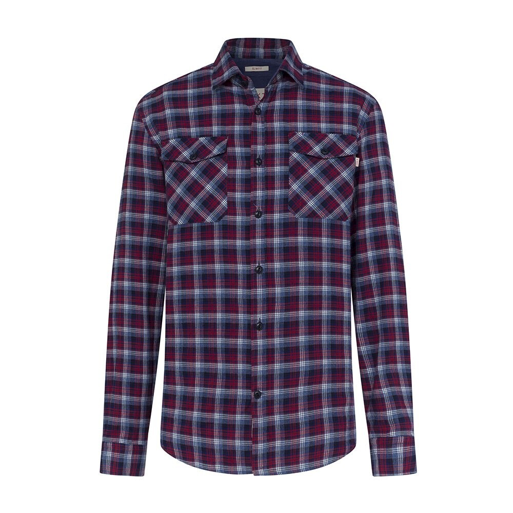 

Рубашка с длинным рукавом Hackett Plaid, синий