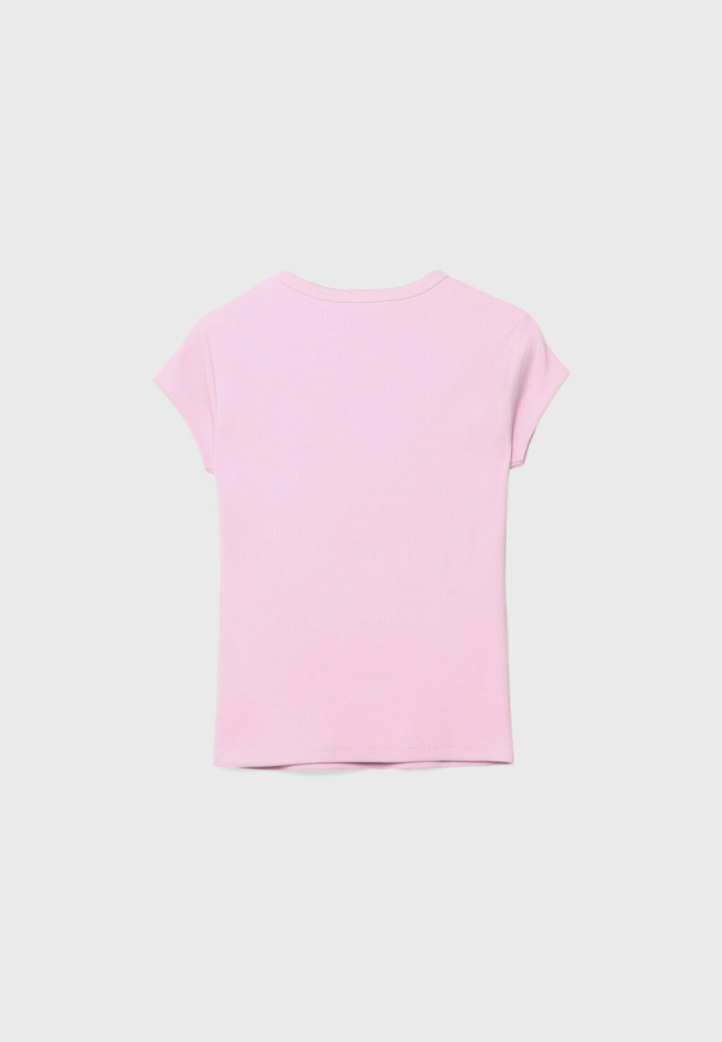 

Базовая футболка 2-PACK OF FITTED SHORT SLEEVE Stradivarius, светло-розовый