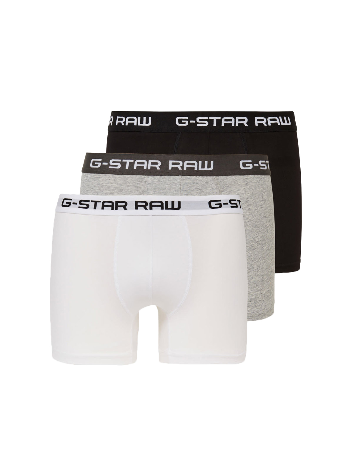 

Боксеры G-Star Raw Boxershort 3 шт, серый/черный/белый