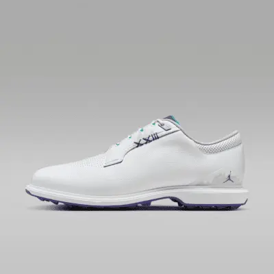 

Кроссовки Jordan ADG 5 Golf Shoes (Wide), цвет White/Emerald Rise/Grape Ice