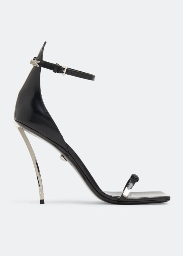 

Сандалии Versace Leather, черный
