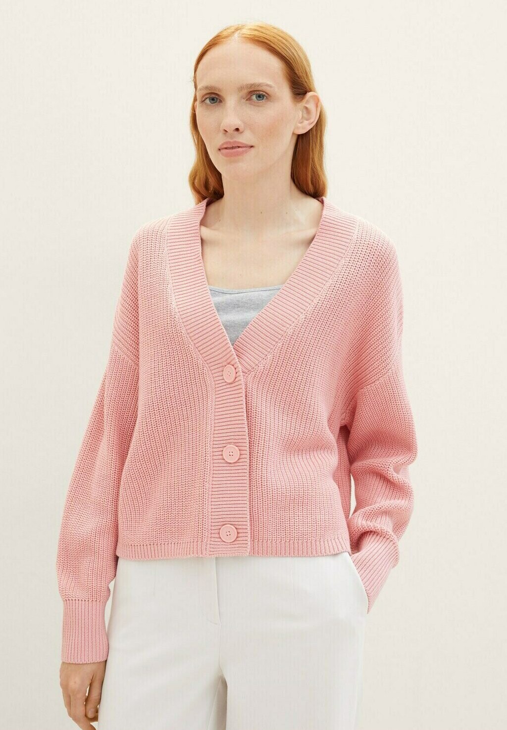 

Кардиган TOM TAILOR DENIM, цвет crystal pink