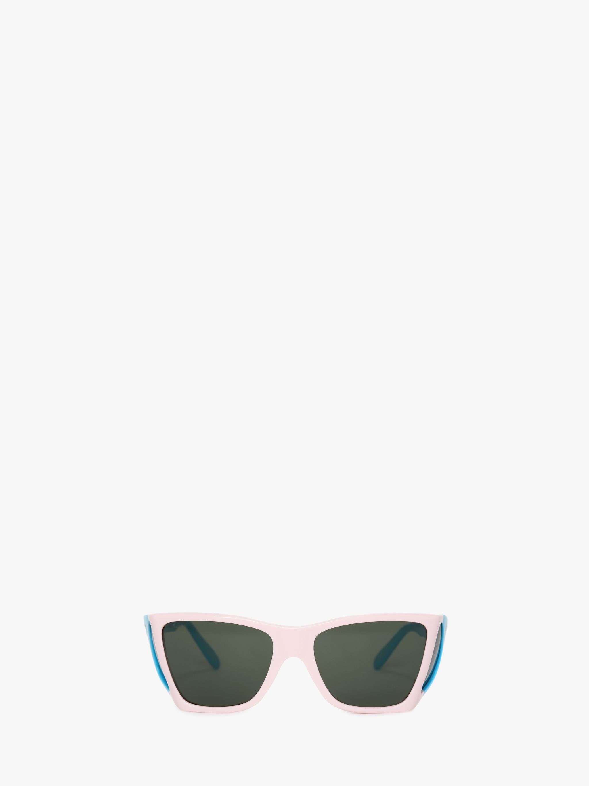 Солнцезащитные очки в широкой оправе JW Anderson, синий