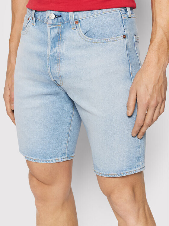

Джинсовые шорты стандартного кроя Levi's, синий