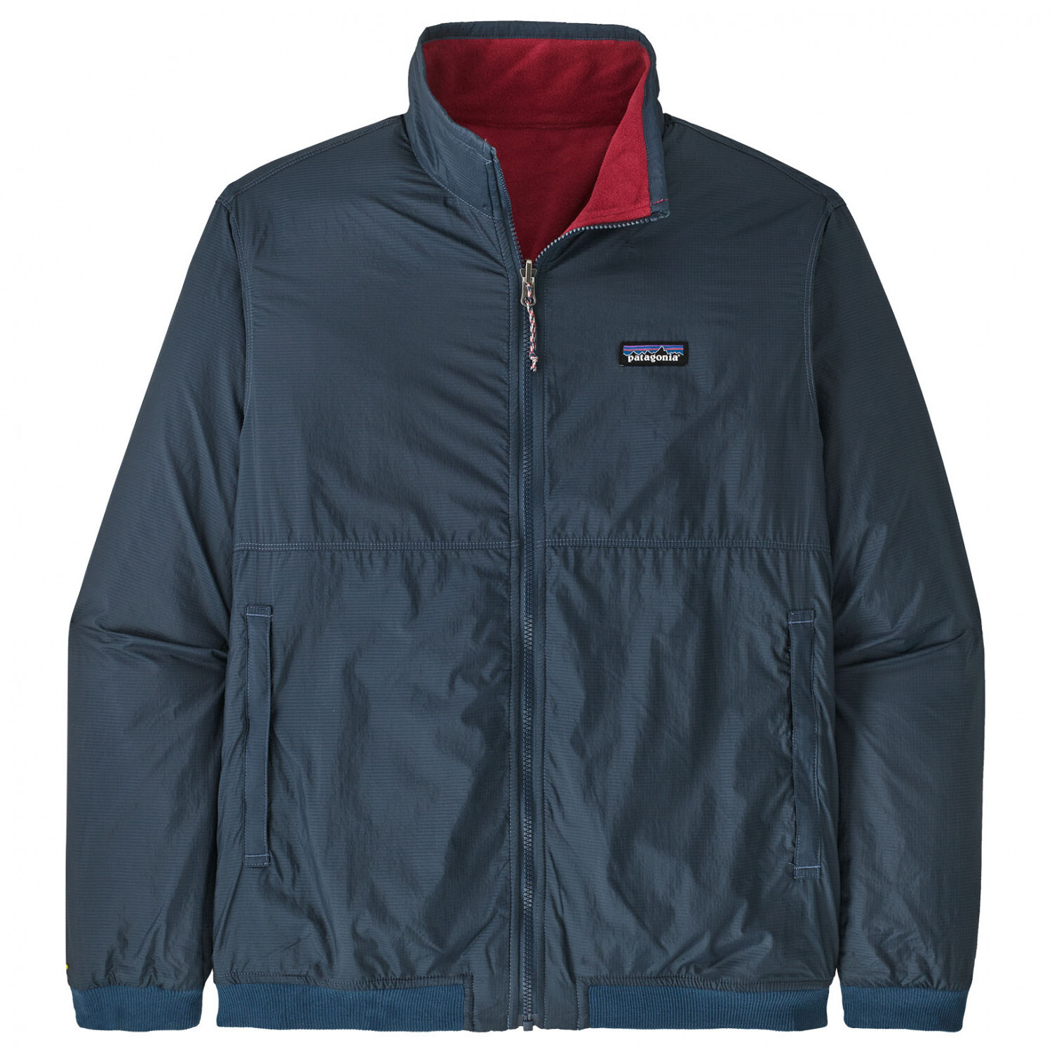 

Повседневная куртка Patagonia Reversible Shelled Microdini, цвет Tidepool Blue
