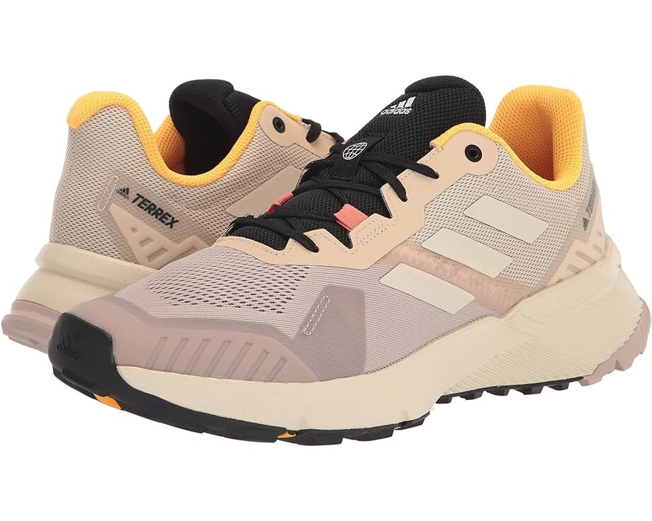 

Кроссовки Adidas Terrex Soulstride, цвет Wonder Taupe/Wonder White/Solar Gold