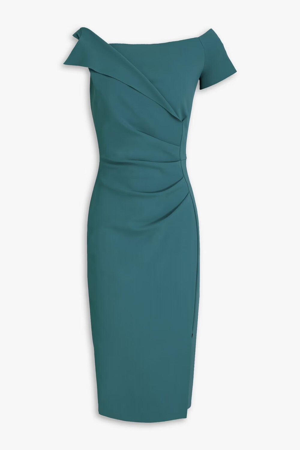 

Платье Affie со сборками и аквалангами Chiara Boni La Petite Robe, цвет Slate blue