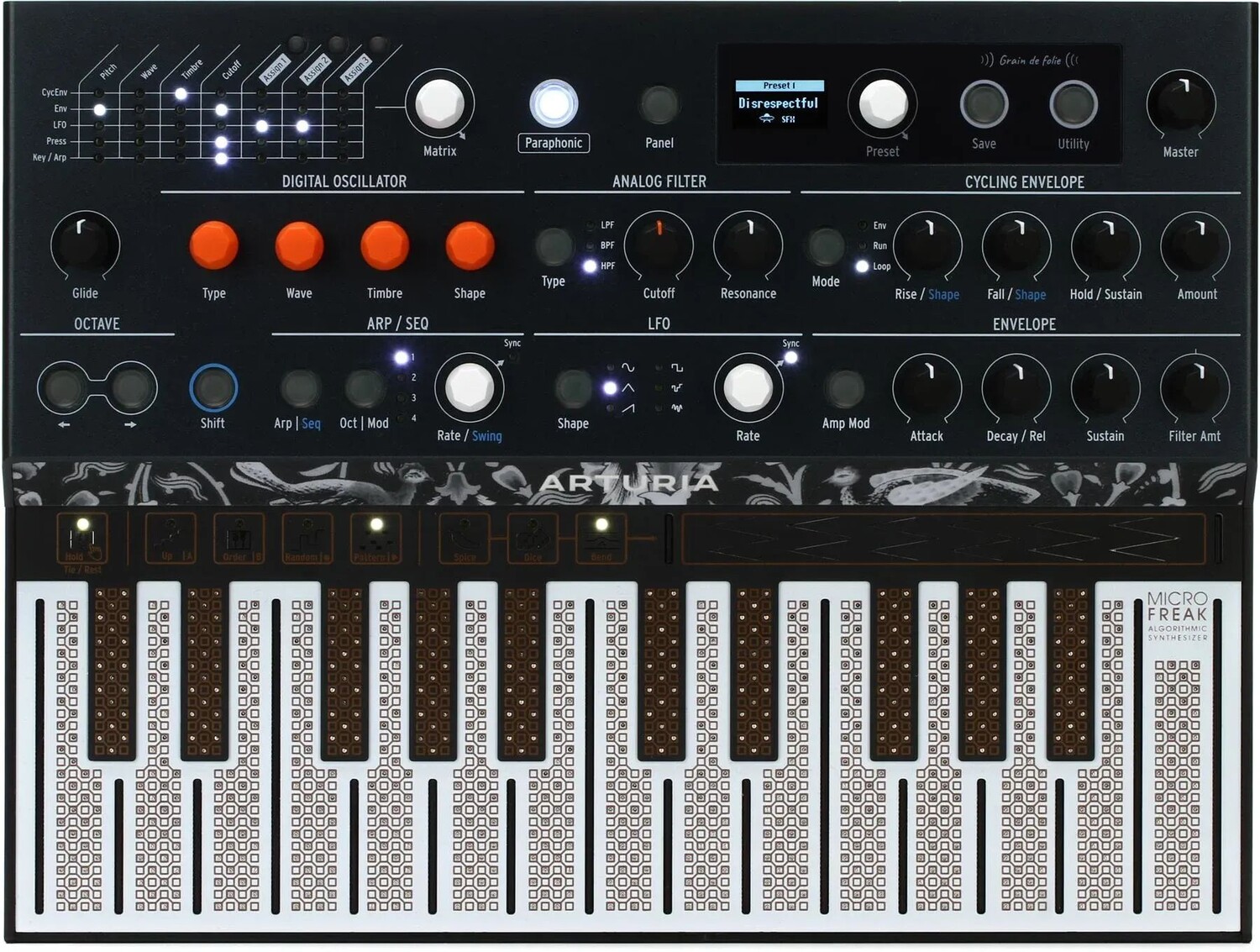 

Гибридный синтезатор Arturia MicroFreak