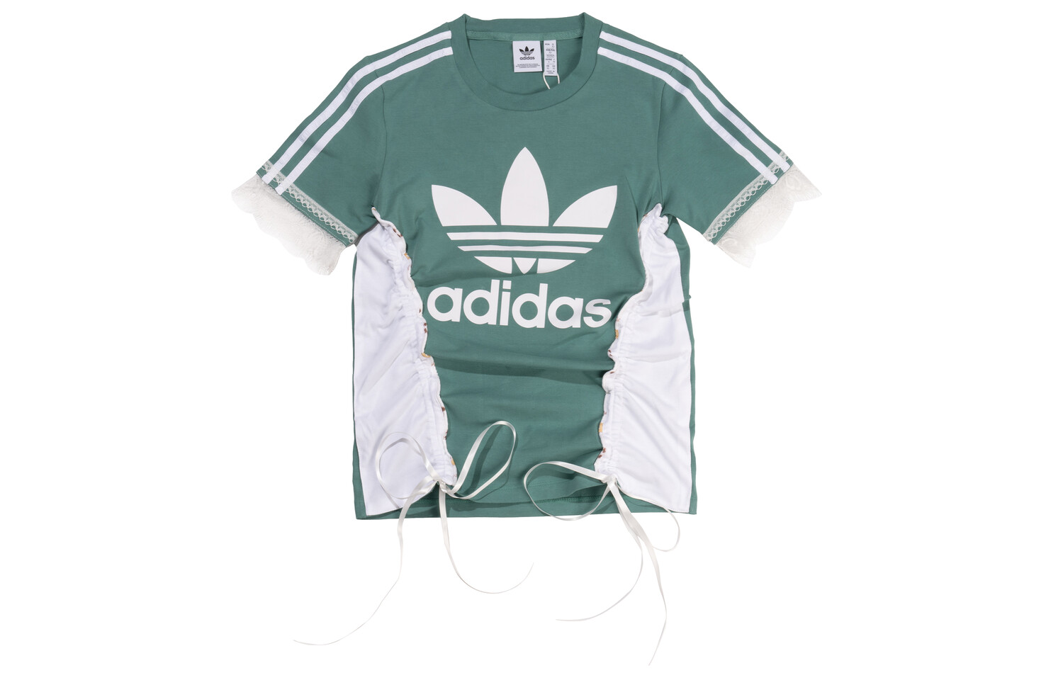 

Одежда Футболка женская зеленая Adidas Originals