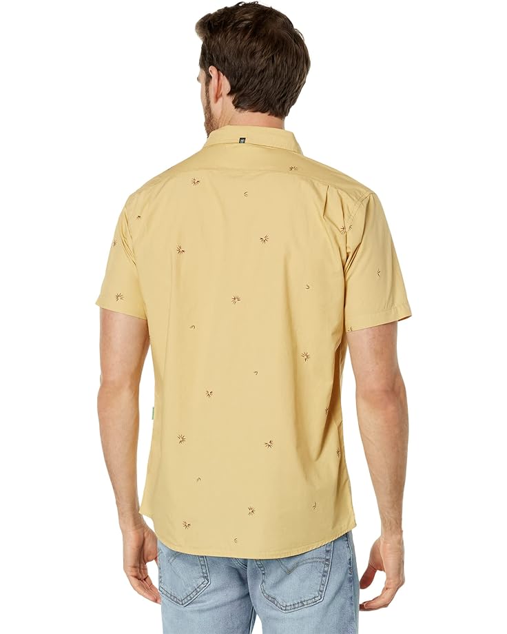 цена Рубашка VISSLA Plasma Eco Short Sleeve Shirt, золотой