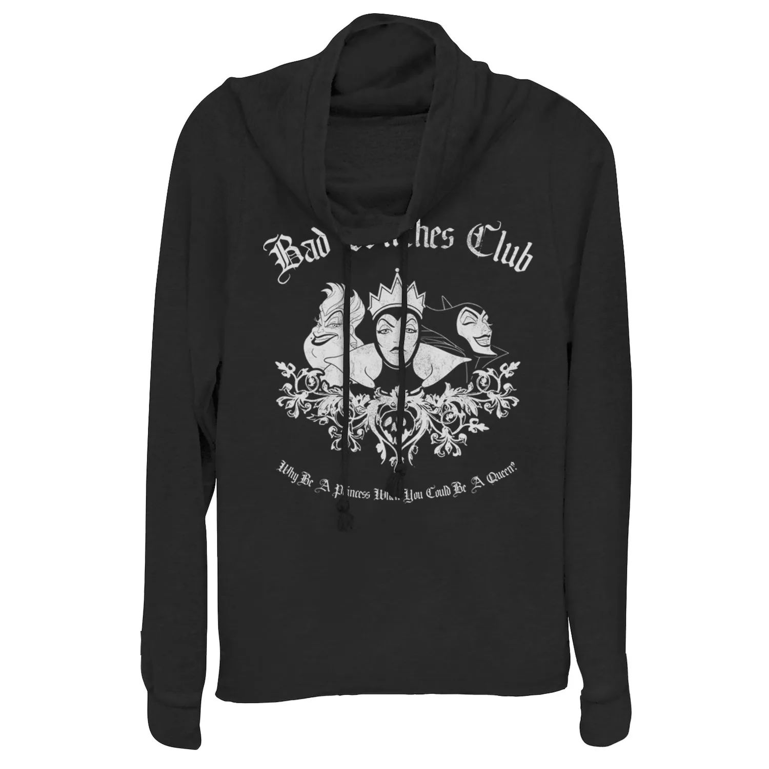 Пуловер с воротником-хомутом для групповых снимков Disney's Villains Bad Witches Club Licensed Character