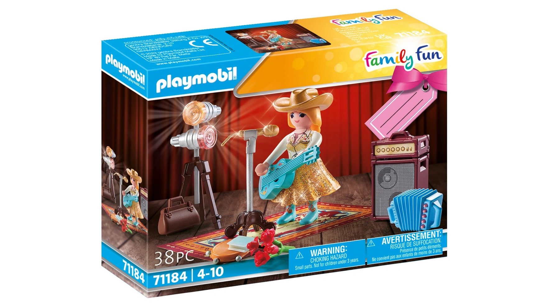 Семейное развлечение кантри-певец Playmobil playmobil игровой набор экстра певица с синтезатором