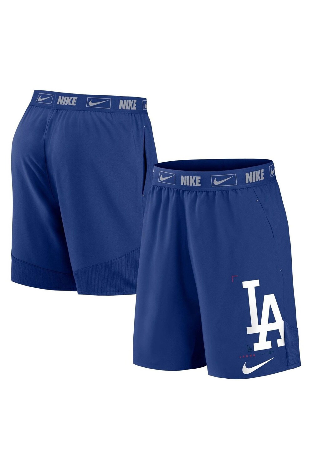 

Тканые шорты Los Angeles Dodgers Bold Express Nike, синий